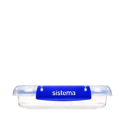 Sistema Klip It Plus Square opbevaringsboks klar 520 ml