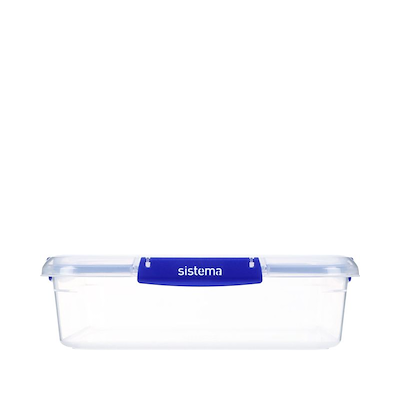 Sistema Klip It Plus Square opbevaringsboks klar 3,5 liter