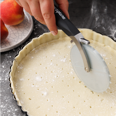 Microplane Specialty pizzahjul sort L 20 cm